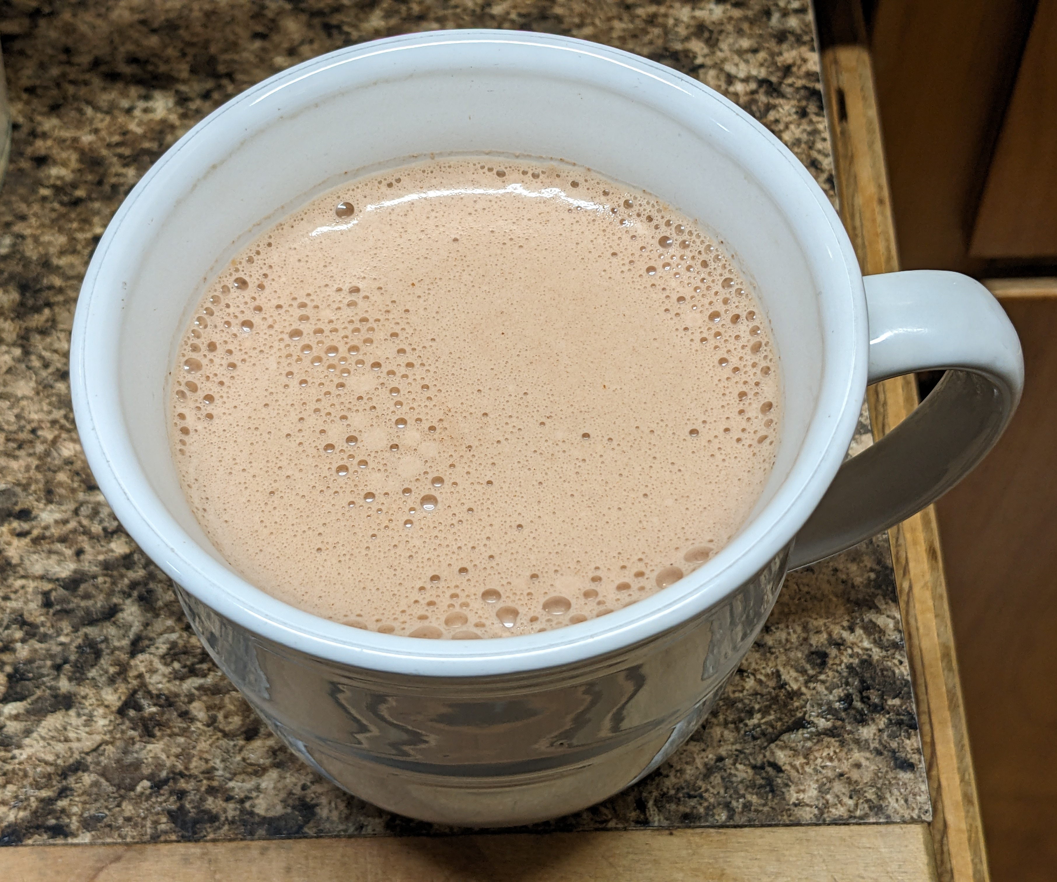 mug of hot chocolate